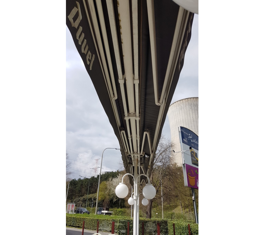 Tonnelle double de terrasse ± 8m | Faillites.info